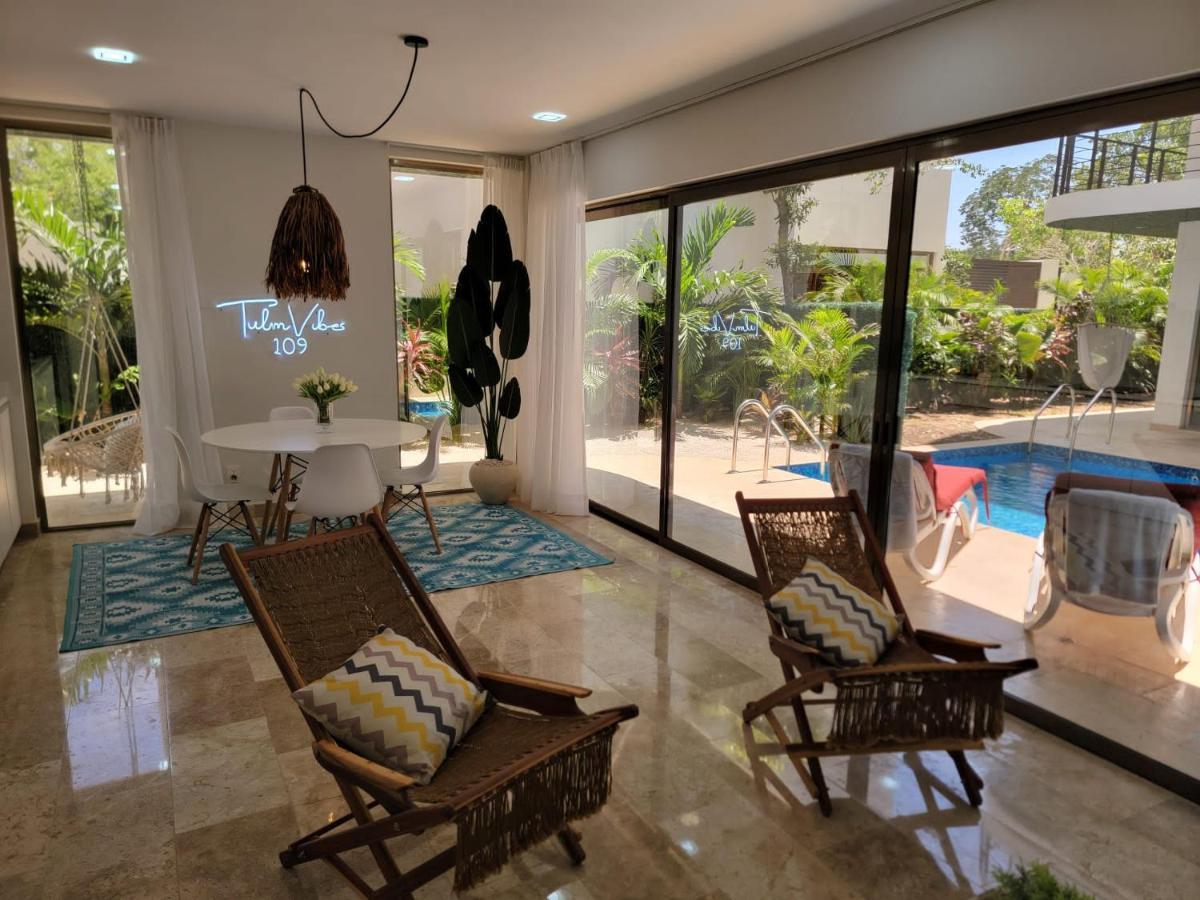 Appartement Great&cosy Design 1bed - Ground Floor Swim-up Tulum